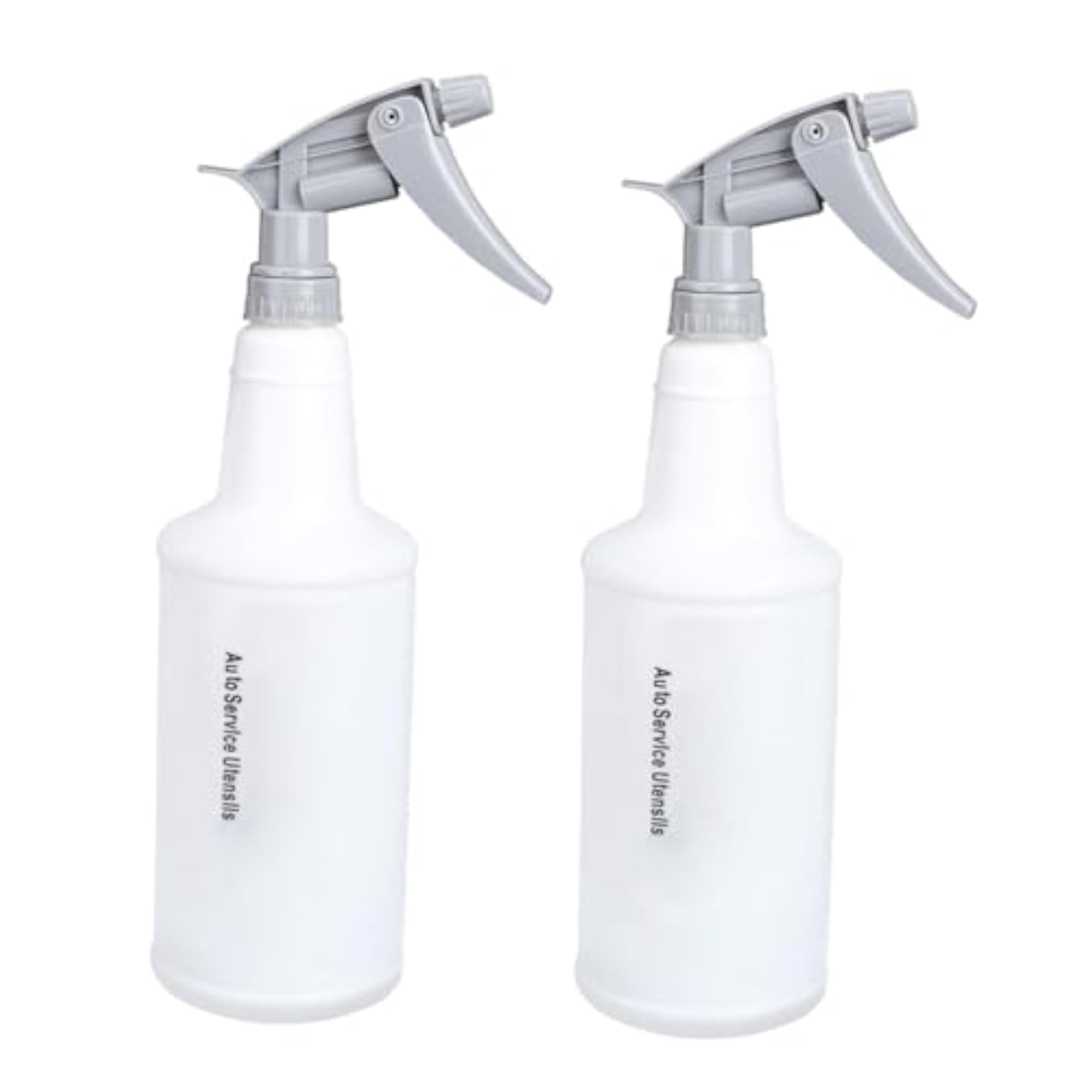2Pcs Plastic Car Bottles Leak Mist Sprayers with Adjustable Nozzle