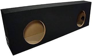 Dual 10" Subwoofer Regular Standard Cab Truck Sub Box Enclosure 5/8" MDF