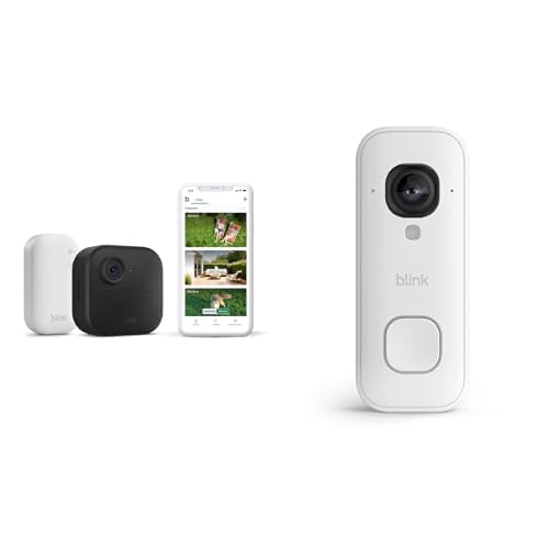 Oferta especial: Cámara exterior 4 Blink con Videotimbre cableado 2K+ Blink, mód