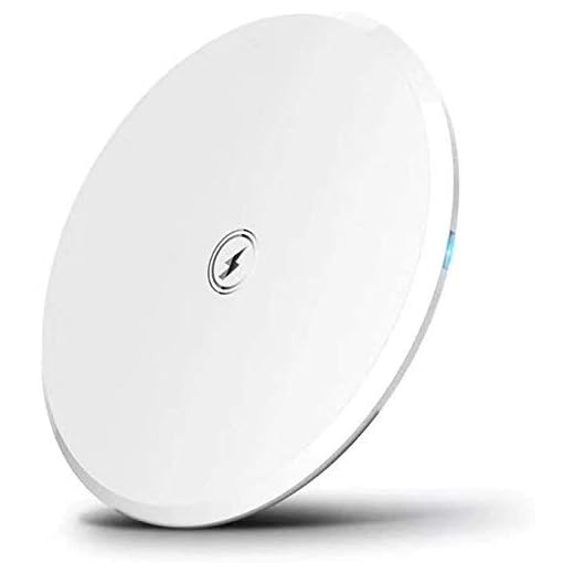 10W trådlös laddare för Samsung Galaxy S8 S9 Plus S7 Note 8 9 Snabb trådlös laddning för iPhone X 8 9 Plus mobil laddare, B