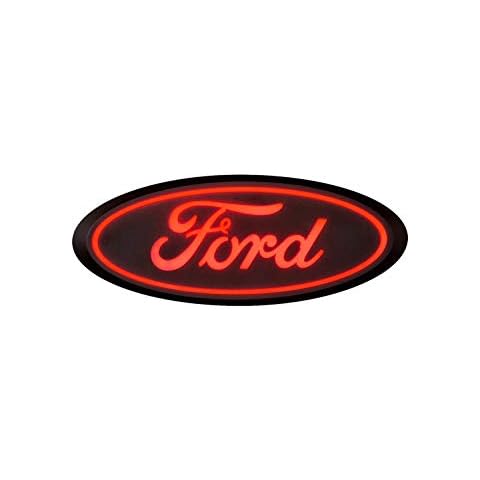 Putco 92751 Luminix Ford Led Emblems Rear Red Luminix Ford Led Emblems Cover