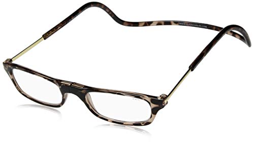 CliC Adjustable Front Connect Reader, 1.25 Strength, Tortoise Frame