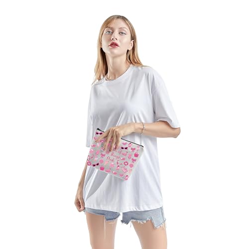 TSOTMO Pink Gift Color Theme Gift Best Purple Ever Gift Lover of All Things Pink Cosmetic Bag (Things P)4