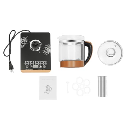 Hervidor Eléctrico Multifuncional de Vidrio 800W 110V miniatura 3