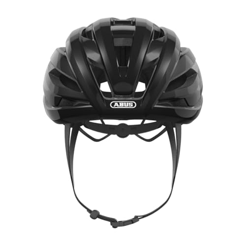 ABUS Rennradhelm StormChaser - Leichter und komfortabler Fahrradhelm für professionellen Radsport für Damen und Herren - Schwarz (shiny… – Ansicht 2