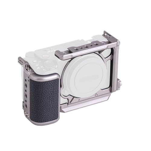 �݊���������܂�YANZUO ���^���J�������r�b�g�P�[�W�L�b�g Sony ZV-E1 �p�A�ی�P�[�W�{�[�h�A�N�Z�T���[�ɑΉ�(Titanium)