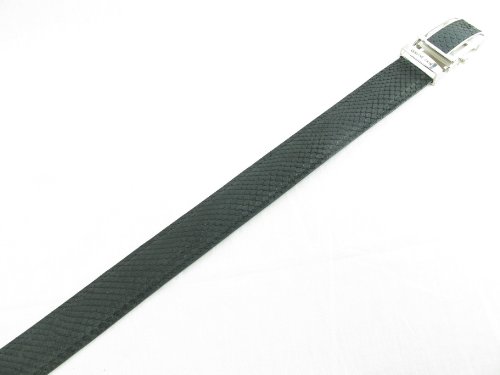 Image of Pelgio Genuine Python Snake Skin Auto Locking Men's Belt 46 inch Long