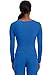 Healing Hands Women's Underscrub Soft Knit Melissa Longsleeve Scrub Tee with Breathable & Easy Care Fabric 5047, S, Royal