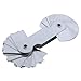 KYKYK Feeler Gauge 32pcs R15-25A7C08 High Precision Stainless Steel Radius Gauge Sample R Gauge with 15-25 Blades Range for Industrial Measurement for Measuring Gap Width