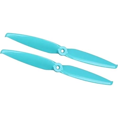 Hélice de 7 pouces FPV F7042 bleue pour filmer les paysages en montagne