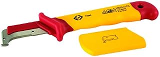 C.K T0990 VDE Cable Sheath Stripping Knife, Yellow/Red