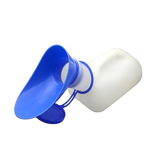 Gogogmee Toalettpall Vuxen Man Urinal Plast Att Gå Behållare Reseurinal Småflaska Kvinnor Urinflaska Kissflaska Urinal För Resa Urinen Bil Sängpannan För Kvinnor Manlig Urinflaska