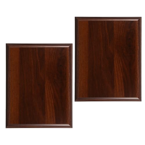 Plaques de Bois Inachevées en Noyer pour Vos Projets DIY et Déco de Table