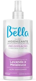 Depil Bella - Loção Higienizante Pré Depilação Óleo Essencial Lavanda e Melaleuca 500ml