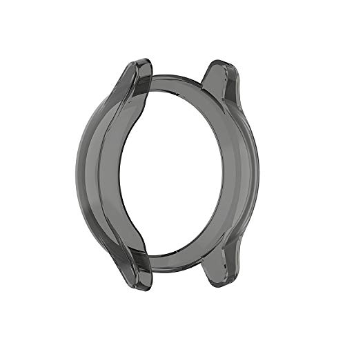 TRIPLE RIVER�EFor Garmin vivomove Trend �N���A�P�[�X �J�o�[ �N���A ���� �\�t�g TPU �v���e�N�^�[(�N���A�u���b�N)