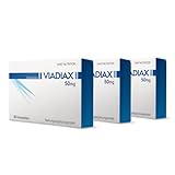 Viadiax® 50mg – Extra stark abgestimmt auf die Bedürfnisse für Männer - Hochdosiert für den abenteuerlustigen Mann - Premium Qualität mit L-Arginin + Maca - 3 x 10 Tabletten