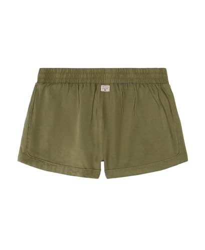 Image of Billabong Girls' Mad for You Elastic Waist Pull-on Shorts, Side Seam Pockets, Casual & Comfortable