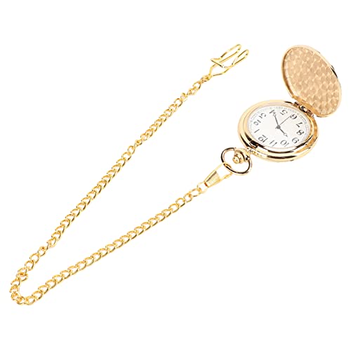 Relógio de bolso, escala de algarismos arábicos Relógio de bolso retrô clássico romano 30 cm comprim