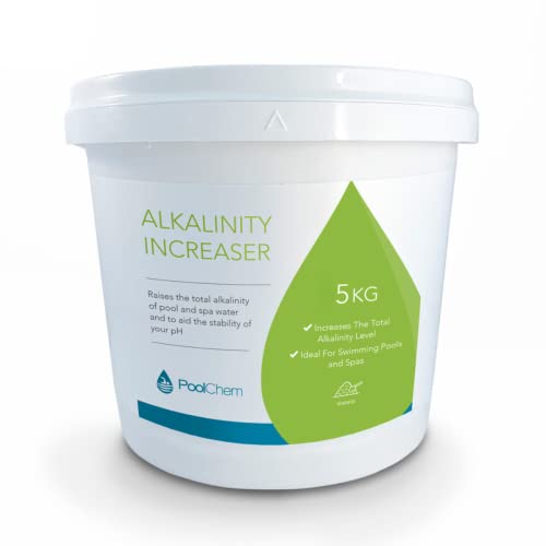 PoolChem - Total Alkalinity Plus, TA Increaser 5kg, TA Raiser for increasing the Total Alkalinity levels in your Spa, Hot Tub or Pool