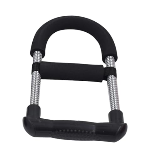 MotiveTech Portable Wrist Trainer for Forearm Strengthening and Muscle Building, White