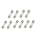 uxcell 10 Pcs 250V 10Amp Slow Blow Time Delay Glass Fuses Tubes 5mm x 20mm