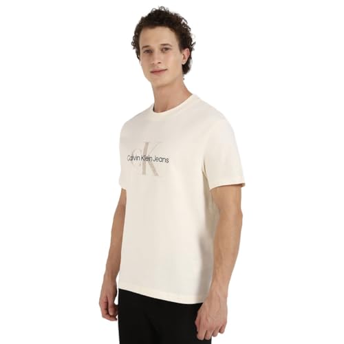 Image of Calvin Klein Men White T Shirt