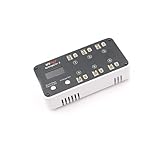 Chargeur de batterie Lipo 1S 6 ports 4,2 V 4,35 V BT2.0 PH2.0 pour chargeurs VIFLY WhoopStor v3 FPV Tinywhoop mini drones (blanc) Chargeur de batterie Lipo 1S 6 ports 4,2 V 4,35 V BT2.0 PH2.0 pour chargeurs VIFLY WhoopStor v3 FPV Tinywhoop mini drones (blanc)