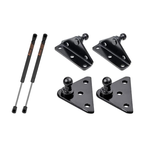 SX115P40 11 inch 40Lb/198 N Gas Struts with 10MM Mounting Bracket for Roof Top Pocket Box,Cub Cadet Tractor Cabinet Door Truck Camper Shell Tool Box lid