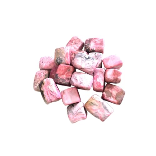 Alipis 1Pack Rose Stone Chips Irregular Shaped Decorative Gravel Pink for Home Decor Fish Tank and DIY Crafts and for Salt Water