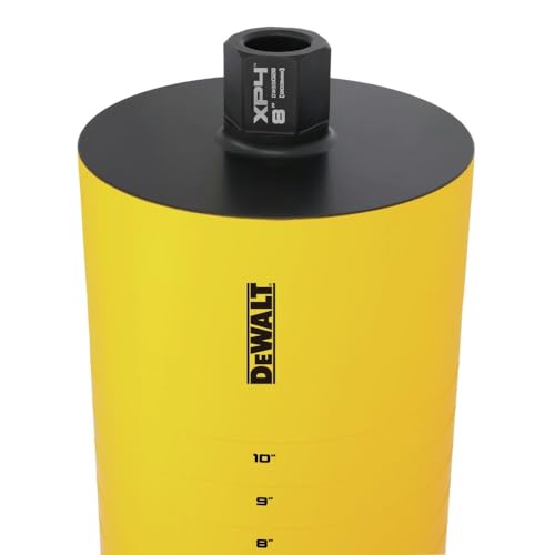 Fraise diamant DEWALT DW55028 fini les blocages en perçage 20,3cm