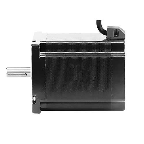 RTELLIGENT Nema 34 Stepper Motor Digital 6.0A 8.5N.M (1200 oz.in) 2 phase 86 * 86 * 112mm for Smart Automation/Laser/CNC Machine