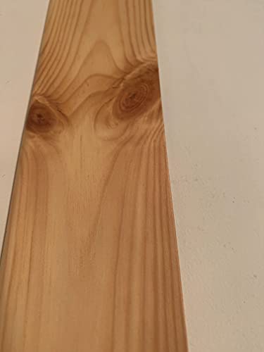 Battiscopa in legno massello di Abete mm. 70x13 confezione pz. 10 aste da cm. 225 totale mt. 22,50. made in Italy (Abete verniciato mm.70x13 pz.10 mt. 22,50)