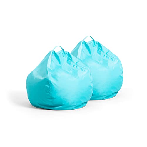 Big Joe Classic Beanbag Teardrop 2 Pack Smartmax Aqua