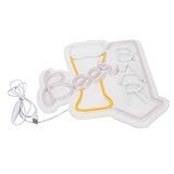 [Material acrílico de alta calidad] Fabricada con acrílico de primera calidad, esta luz para letrero de cerveza garantiza una durabilidad y estabilidad excepcionales.Ofrece una excelente prevención contra las inclemencias del tiempo, lo que lo hace adecuado tanto para uso en interiores como en exteriores.la construcción robusta garantiza un rendimiento duradero.