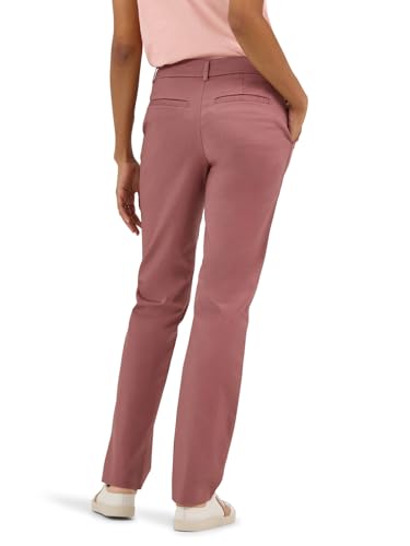 Image of Lee Women's Wrinkle Free Relaxed Fit Straight Leg Pant
