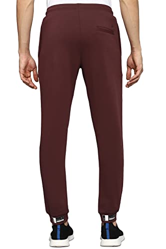 Image of Allen Solly Men's Regular Fit Mid Rise Track Pant