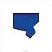 54 X 108 In. Cobalt Plastic Tablecover - Case of 12