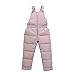 Boys Girls Winter Windproof Outdoor Ski Trousers Toddler Kids Snow Bib Insulated Waterproo𝐟 Snow Ski (Pink, 4-5 Years)