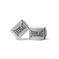 Everlast Elite Professional Hand Wraps, P00003324-180-Inch, Elite White