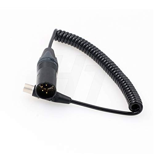 Cable XLR de 4 pines a Mini XLR retráctil contra tirones de monitor 3
