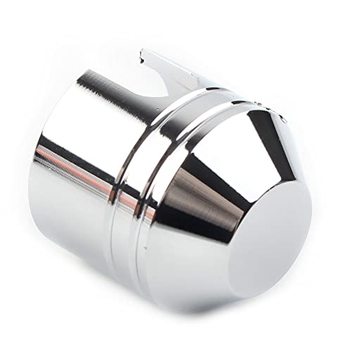 Bacar Motorbike Banjo Bolt Cover Chrome 1 Pc Aluminum Banjo Bolt Adapter Accessaries for Harley Street Glide FLHXXX, Chrome Powersport