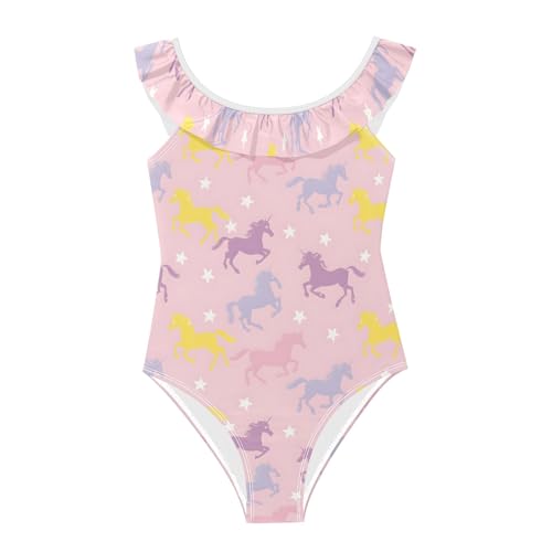 Traje de baño de una pieza mágico de unicornio para crear recuerdos felices en el agua