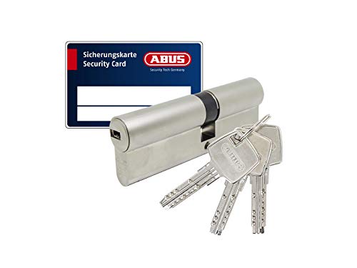 ABUS Profilzylinder Halbzylinder Knaufzylinder Türzylinder EC660 ECK660 verschiedenschliessend mit Sicherungskarte, Variante Türzylinder:PZ 5070