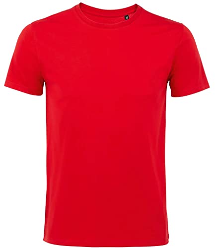 SOLS SOL'S Martin Men Maglietta, Rosso, XXL Uomo