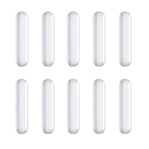 Magnetic Stirrer Mixer Stir Bar,10Pcs 30mm1.18 inch PTFE Magnetic Stir Bar,White Color,Laboratory Bar,Stir Plate Bar,Stir Bars...