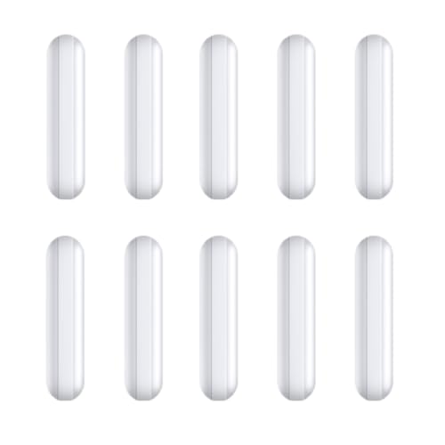 Magnetic Stirrer Mixer Stir Bar?10Pcs 30mm(1.18 inch) PTFE Magnetic Stir Bar,White Color,Laboratory Bar,Stir Plate Bar,Stir Bars…