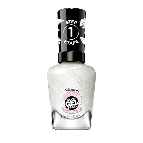 Sally Hansen Miracle Gel Modern Pearl Gel Nagellack ohne UV-Lampe Rare Red Pearl 14,7ml