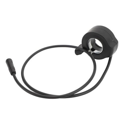 Electric Bike Thumb Throttle, Waterproof 3 Pin Connector, Finger Throttle, Compact Design for E-Bike Control, for Urban Commuting, Leisure Riding, and Daily Use