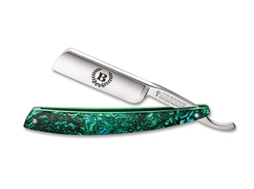 Boker Manufaktur Solingen Abalone Straight Razor - 6/8 Carbon Steel Blade, Abalone Handle Boker Manufaktur Solingen Abalone Straight Razor - 6/8" Carbon Steel Blade, Abalone Handle
