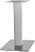 Produktbild Tischgestell aus Edelstahl Modell "Q" Single Ausführung Bodenplatte 45x45mm Höhe 71cm